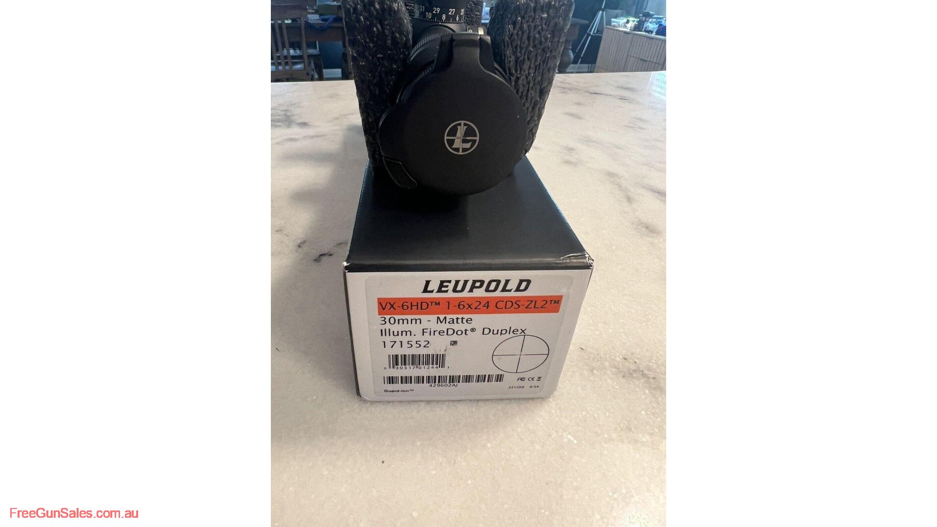 Leupold VX-6HD 1-6x24mm FireDot Duplex