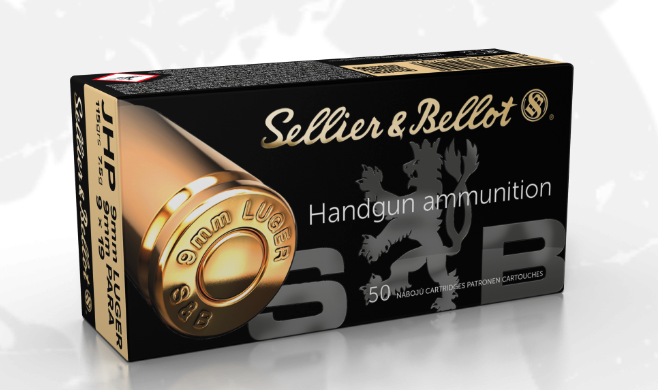 Sellier & Bellot 9mm Luger 115 grain JHP