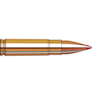 HORNADY AMMO 300 BLACKOUT 110GR V-MAX BLACK 20PK