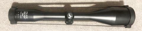 Docter Optic 8x56 scope service checked ready for use on any rifle. Particularly brilliant German optics for low light shooting. Has plex reticle / includes len