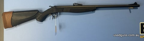 CVA Scout 45-120 open sights. Open sights have been professionally installed by a gunsmith when rifle was re-chambered. Is in very good condition. Factory pic r
