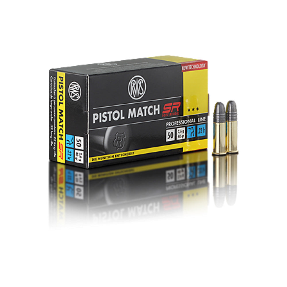 RWS 22 LR Pistol Match 40gr LRN 50pk Brick price $199.95