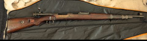 BYF 44 manufactured. Very smooth action, shoots amazing and solid wood work, receiver and bolt match. Has become a safe queen lately. If in Vic it'll come with 