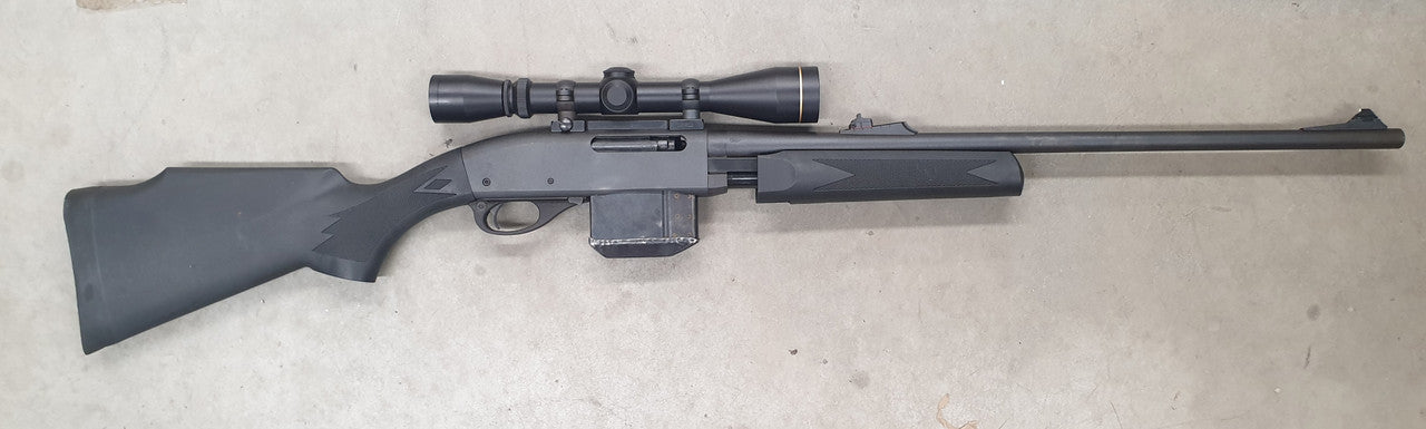 Pump action rifle in .308. Good overall condition. Comes with 2 10 shot magazines Leupold scope mount with Leupold rings. Leupold VX2 3x9-40 Scope More pictures