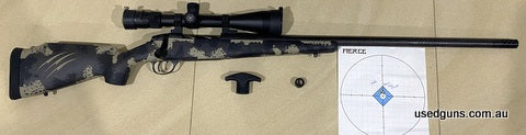 Selling my best rifle reluctantly to purchase a thermal scope. Barrel count 40 and only been to range twice , first time to run in barrel as per manufacturers s