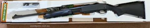 Purchased new three years ago and has lived in the safe ever since. Comes with original box and Remington manual, trigger lock, etc. Has Warne steel weaver moun