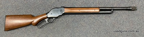 Very good condition IAC 1887 in 12G. Lever cycles well, hammer drop is sharp. Barrel in very good nick. Has a muzzle device installed. $65 freight to your deale