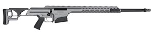 BARRETT
MRAD - SMR
SINGLE MISSION RIFLE
10 SHOT MAGAZINE
MUZZLE BREAK
ADJUSTABLE STOCK
GREY FINISH

AVAILABLE IN
6.5 CREEDMOOR 24" BARREL
308WIN 17" BARREL
308WIN 24" BARREL
300 WIN MAG 26" BARREL
300 PRC 26" BARREL
300 NORMA MAGNUM 26" BARREL
338 NORMA MAGNUM 26" BARREL
338 LAPUA MA