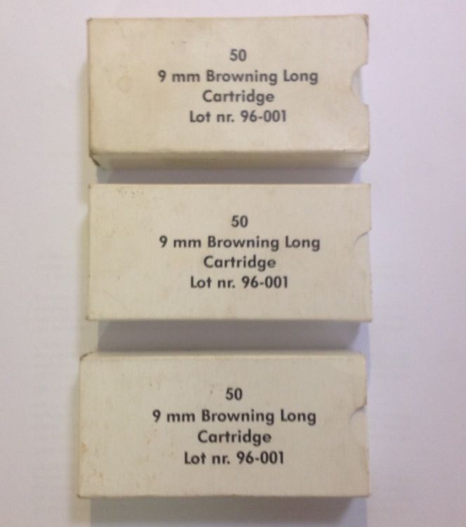 9mm Browing Long FMJ
