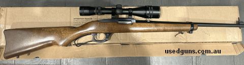 Hard to find Ruger m96 in 22 mag.  this gun comes with a Bushmaster scope that is clear and undamaged. Shipping $50 no rust and no pitting bluing all in tact
