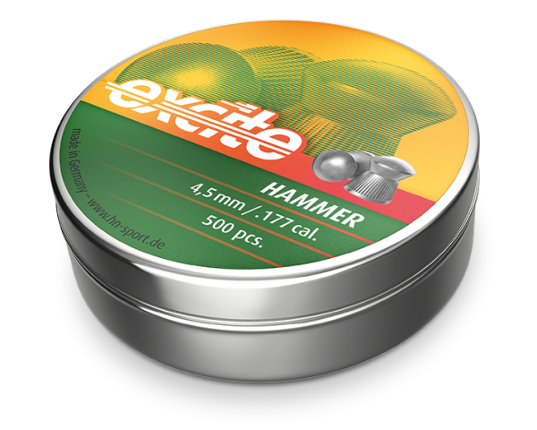 H&N EXCITE HAMMER .177 PELLETS (500PK)