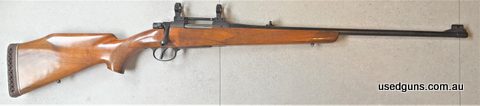 Brno ZKK601 open sights plus 1 inch bridge mount, set trigger, very good condition over all, a quality rifle. Ph or text 0412262025 will not respond to Emails