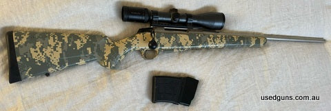 Selling my Tikka Lite 308W. The factory stock has been coated in digi cam. Comes with Kahles Helia C 2.5-10x50 scope in Leupold rings/Picatinny rail. Also inclu
