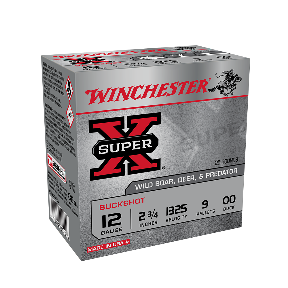 Buckshot 12G OO Buck 2-3/4" 9 Pellet