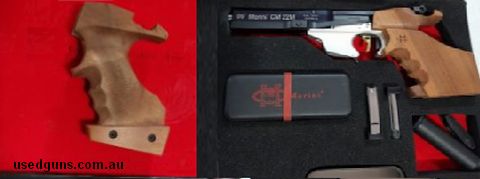 Pistol presents 'as new'. Comes in the original case. Unmarked and with all accessories. Left handed grip can be included at additional cost, will separate. No 
