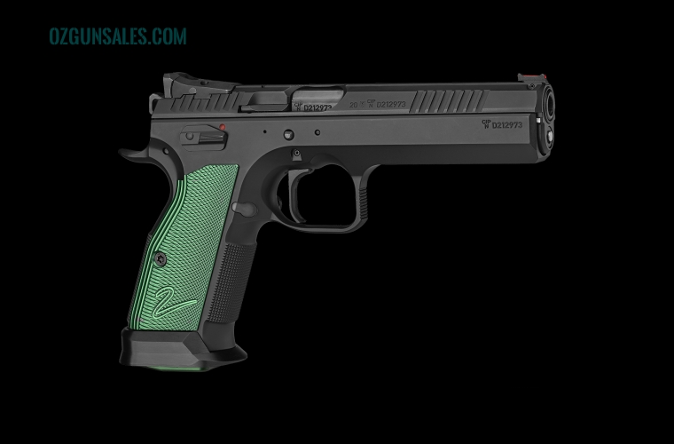 CZ TS 2 9MM Racing Green 134mm 2 S/Mags 10rnd Mag