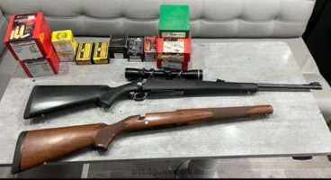 I am selling as a package deal due to it not being a very common calibre there is enough components to last it's hunting life. Fired approximately 600 rounds. W