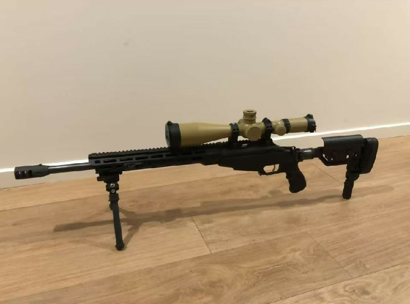 Tikka TAC A1 in .308 Winchester. Purchased new approx. 2 years ago and has mostly been a safe queen—minimal use and in excellent condition. Scope and rings are 