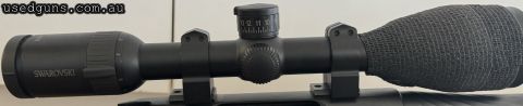 Selling my Swarovski Z5 as its no longer in use. This scope has the plex reticle and has custom ballistic turret. In excellent condition but has a small mark in