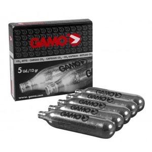 GAMO CO2
CYLINDERS 12 GRAM
SPECIAL $9.95 /PACK OF 5