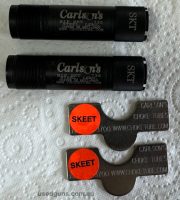 2 Carlson Invector Plus Extended 12ga Skeet chokes for Browning or Miroku shotguns. These are brand new. Have been removed from the packaging but I never got ar