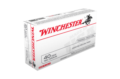 Winchester Value Pack 40S&W 180gr JHP 50pk