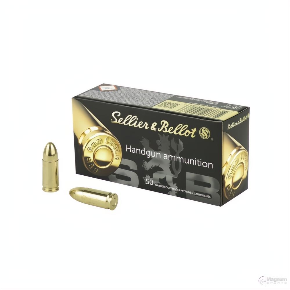 Sellier & Bellot 9mm 124gr FMJ S&B