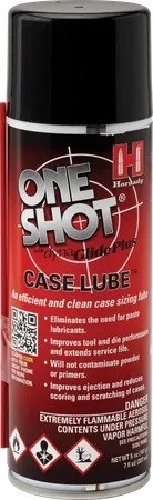 HORNADY 
ONE SHOT 
SPRAY CASE LUBE
CAN NOT POST THIS ITEM

AVAILABLE IN
H9991 5OZ NEW $24.90
H99913 10 OZ NEW $37.90
CAN NOT POST THIS ITEM