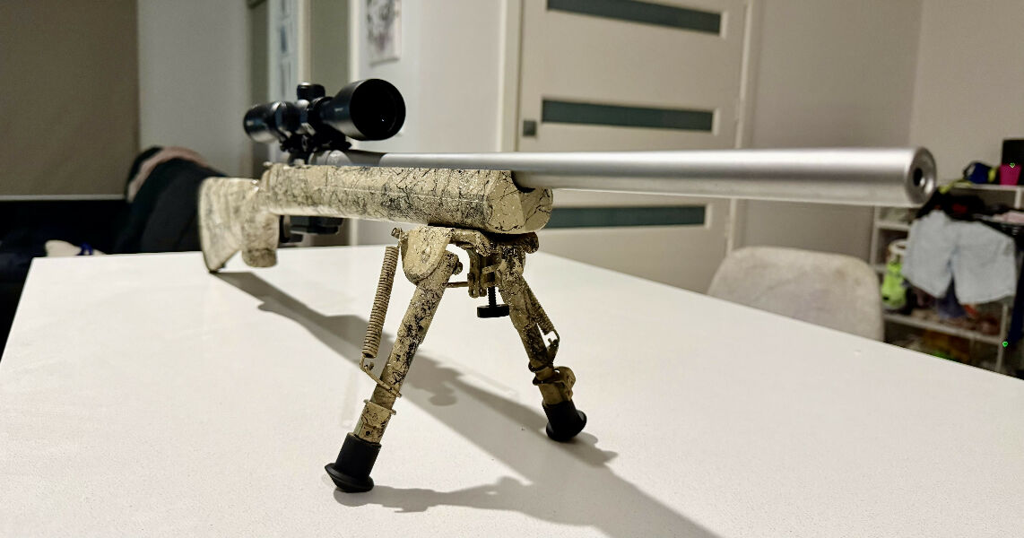 Selling my Howa 1500 stainless in 223 rem, custom painted stock with matching bipod, can also include a large box of ammunition if picked up/ transferred locall