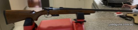 Great little rifle shoots extremely well 5 round mag varmint barrel and set trigger, has a few marks nothing major, you‚Äö√Ñ√¥ll enjoy using it and be surprised