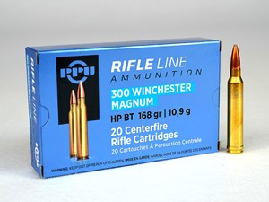PPU
HR300C
300WIN MAG, 168GR, HPBT
AMMUNITION

SPECIAL
$39.90 /PER 20
$199.50 /PER 100
$399 /PER 200