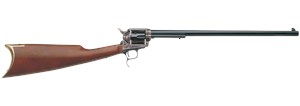 UBERTI
UB120
1858 NEW ARMY TARGET CARBINE
44CAL, PERCUSSION BLACK POWDER
CATEGORY B REVOLVING RIFLE

NEW $1195