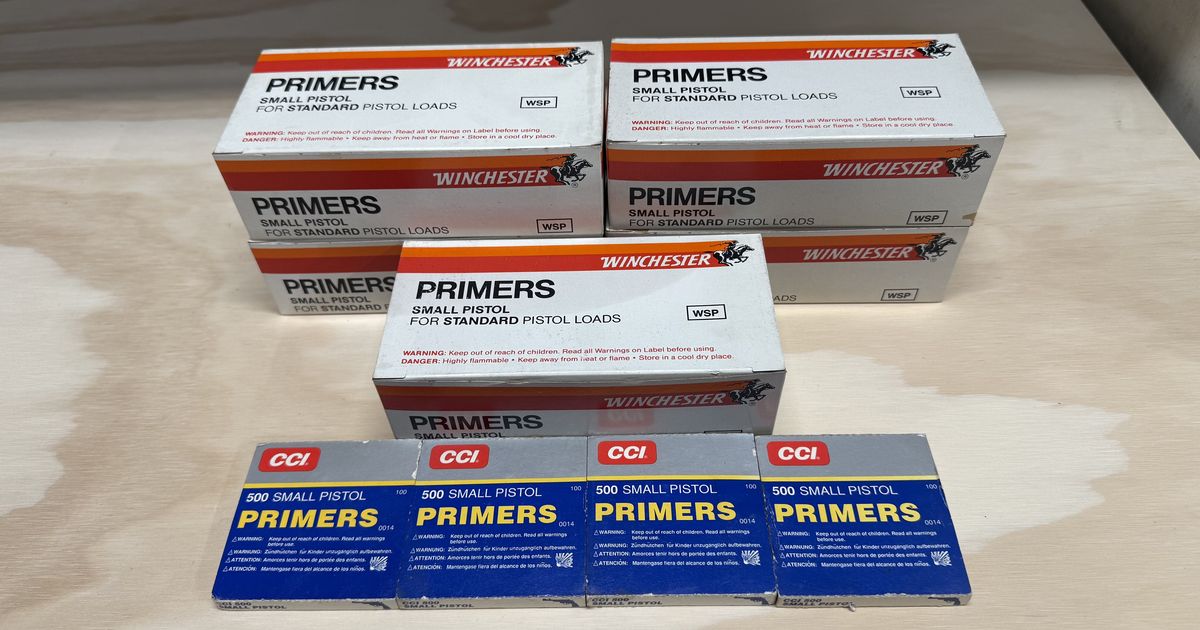 Small Pistol Primers
