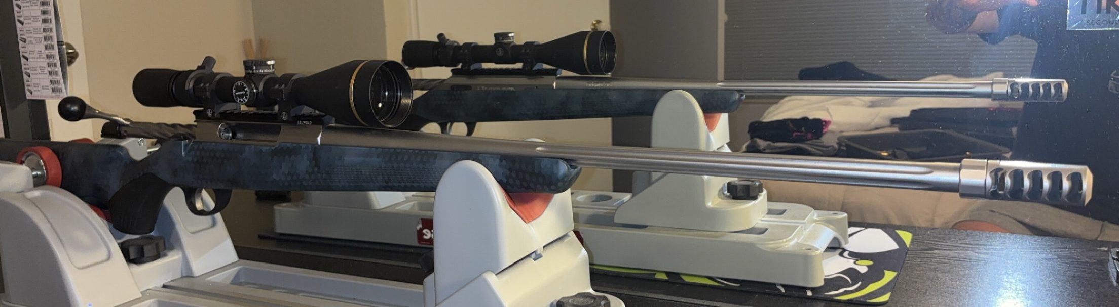 Tikka T3x Lite Polyfade Black Rock Eliminator Muzzle Brake Leupold Scope First Owner, 2 years