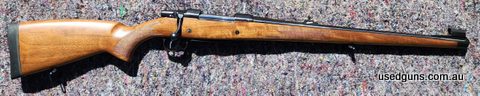 Full stock CZ 550. Stunning rifle in fantastic condition. Iron sights are highly visable and quick to acquire. Rifle has barely been used. One small mark on bot