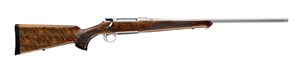 SAUER
S100 CLASSIC STAINLESS
STAINLESS STEEL
CHECKERED TIMBER STOCK
THREADED MUZZLE
DETACHABLE MAGAZINE
SUB MOA GUARANTEE

AVAILABLE IN
223REM 4 SHOT 
308WIN 5 SHOT

SPECIAL NEW $1549