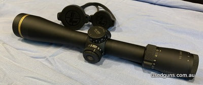 Leupold VX-5HD 3-15x44 scope with illuminated Firedot duplex reticle. Side focus (parallax) CDS ZL2 Zero Lock turret and 30mm tube. Brand new condition. Unblemi