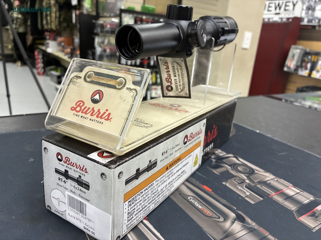 Burris RT6 Scope
