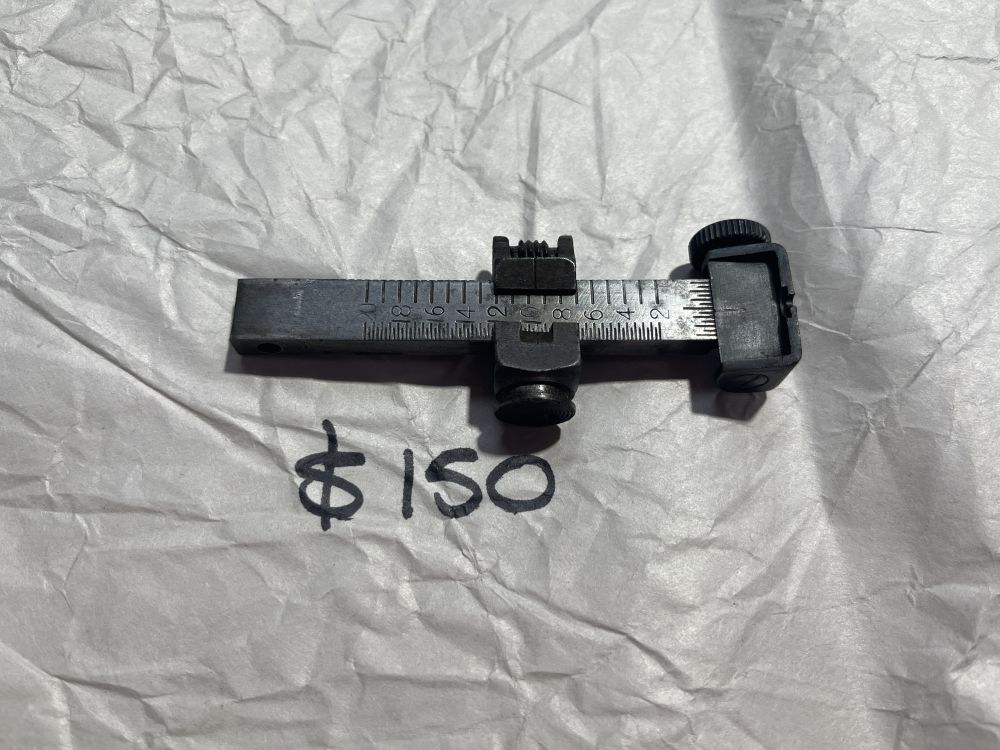 SMLE E.F.D rear sight with windage