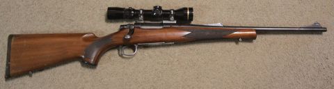Great lightweight carry around outfit. Has done lots of work but still lots of life left. Accurate and reliable. Comes with dies and fired cases. Has been used 