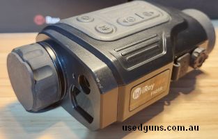 InFiray Finder FH25R Thermal Spotter. Great ultra compact unit with 640x512, 12um Thermal sensor, WiFi, Laser range finder, RCA video out, video (no audio) and 