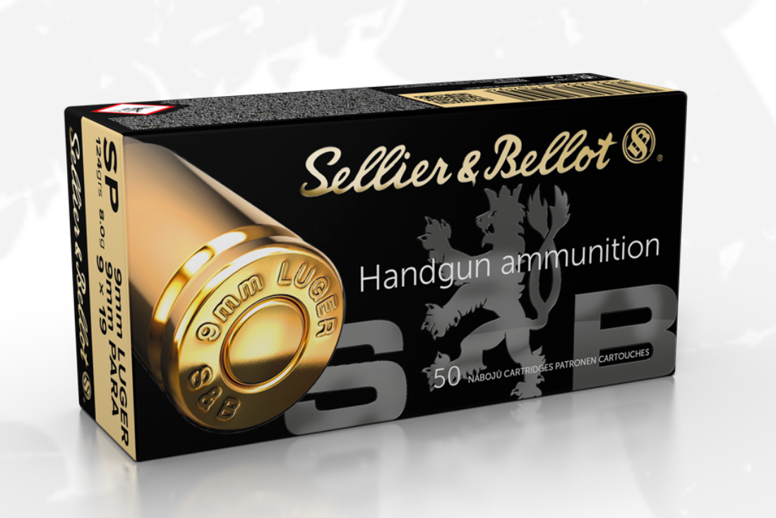 Sellier And Bellot 9mm Luger 124gr SP