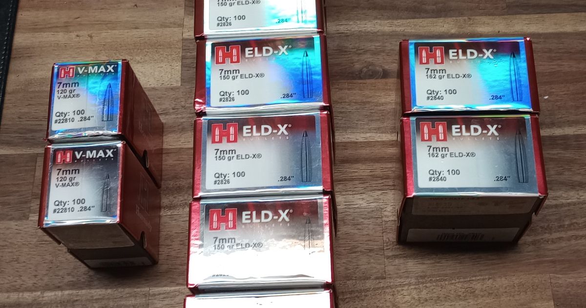 7mm Hornady Projectiles
