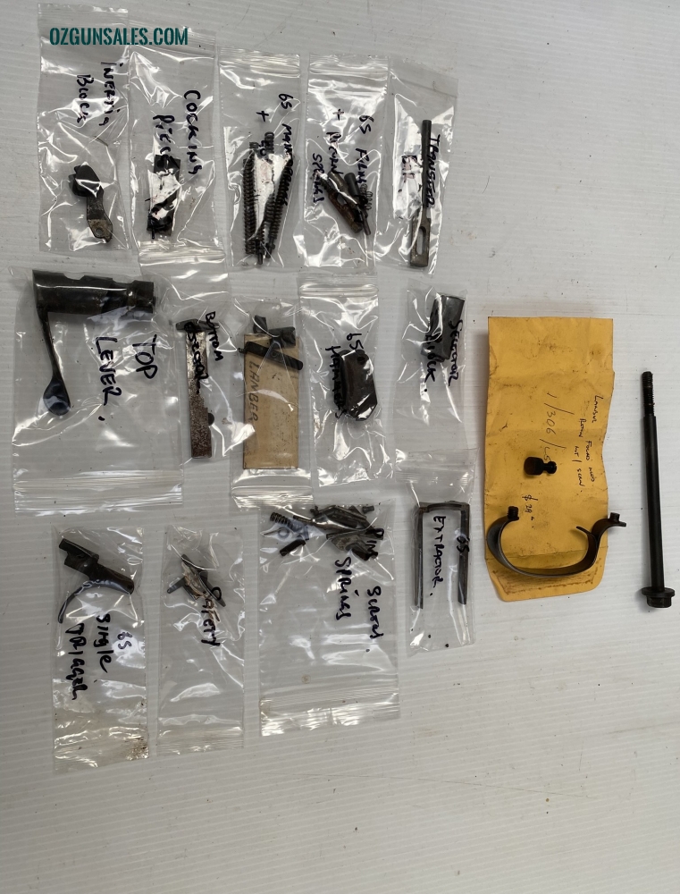 Lanber Under over shotgun parts bundle.