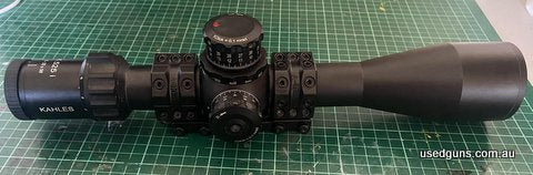 Kahles K525i 5-25x56 with SKMR3 reticle in excellent condition. Spuhr mount not included