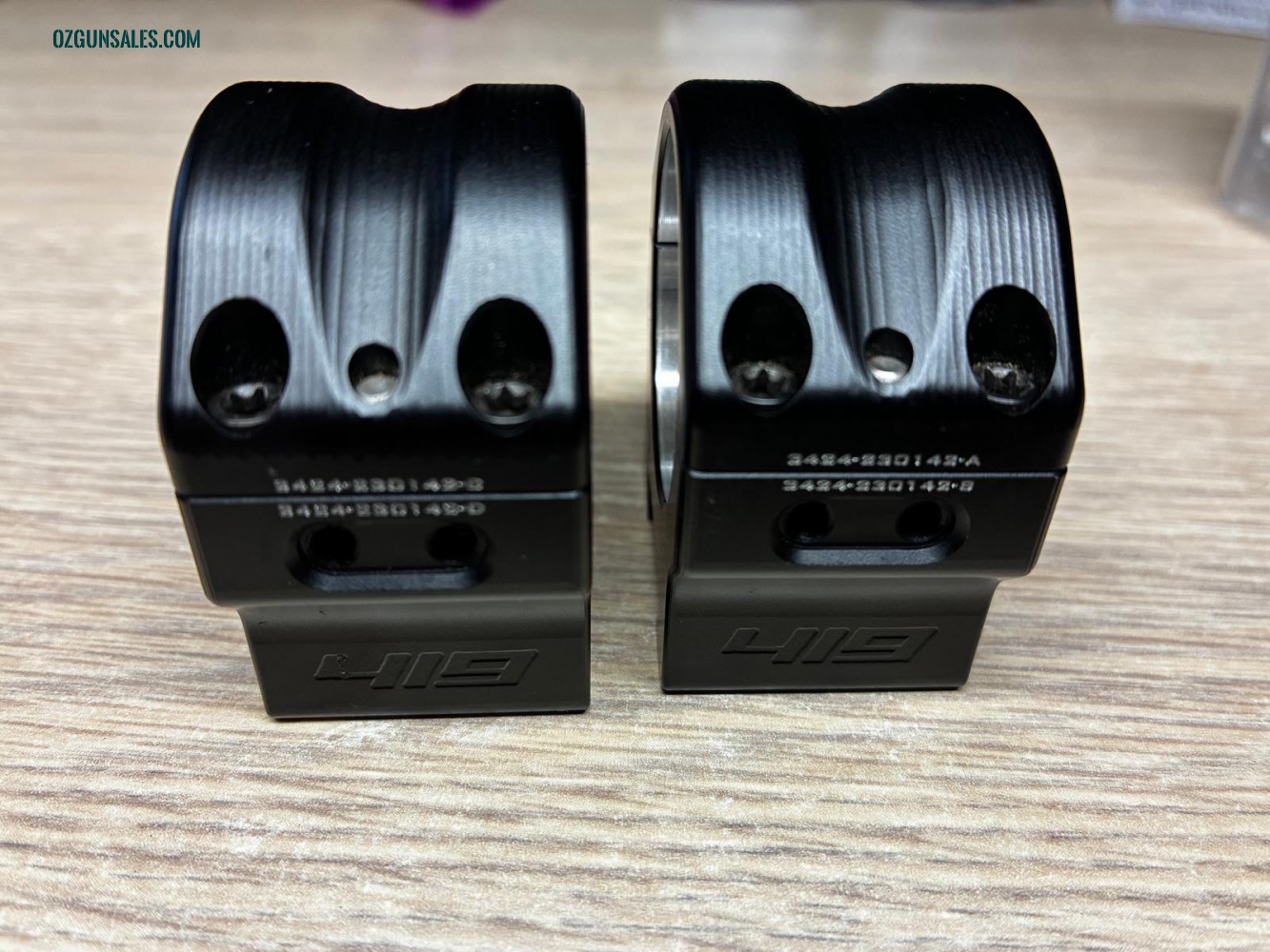 Scope Rings Area 419-Match, suits 34mm dia.Scope