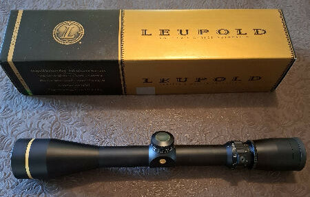 Leupold Scope Vx3 CDS  4.5x14x40 Duplex reticle bought for a project 300 Win Mag but never fitted Im the second owner its in very good condition with sight ring