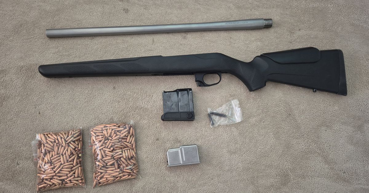 Assorted parts + Projectiles