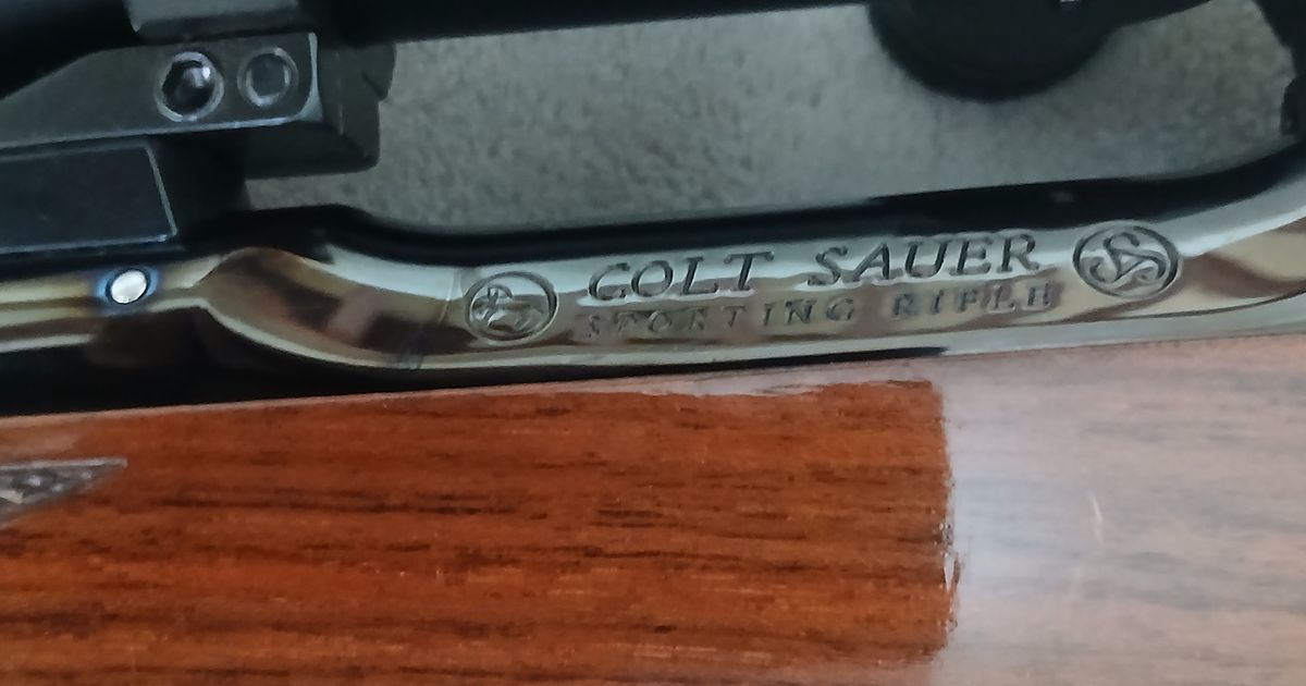 Colt Sauer 30-06 Show Gun