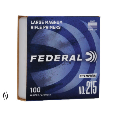 FEDERAL PRIMER 215 LARGE RIFLE MAGNUM 100pk